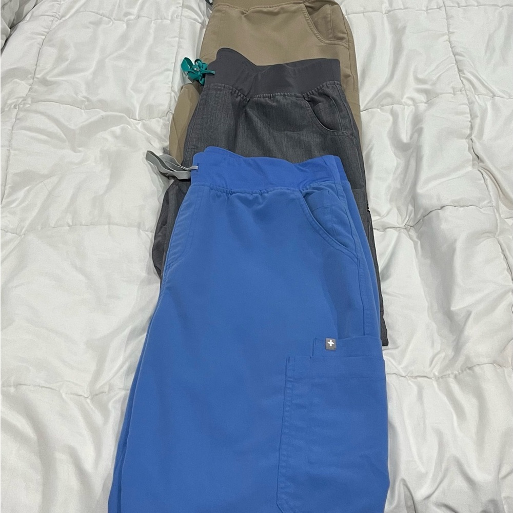 Figs Yola High Waisted 2.0 Tall Skinny Scrub Pants